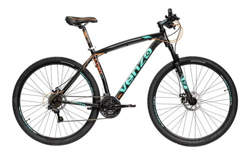 Bicicleta Mountain Bike Venzo Loki Evo 21vel R29 