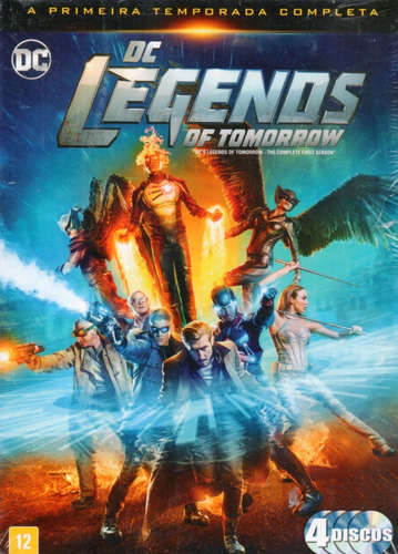 Box C/ 4 Disco Dc Legends Of Tomorrow 1ª Temporada Completa