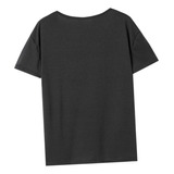 Camiseta Para Mujer Básica Camiseta Ropa Trajes Cuello