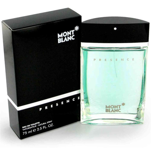 Perfume Presence Hombre De Mont Blanc Edt 75 Ml Original