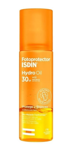 Isdin Fotoprotector Hydro Oil Bifásico Spf30 X 200ml