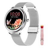 Reloj Inteligente Bluetooth Full-touch Para Mujer Impermeabl
