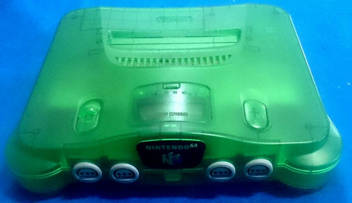 Console Nintendo 64 Verde Translúcido 