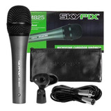 Microfone Profissional Universal Xlr Caixas E Mesas Skypix