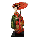 Muñecas Japonesas Con Kimono De Geisha, Figura Estilo D