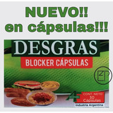 Desgras Blocker Food Bloqueador Carbohidratos X30 Cápsulas Sabor S/sabor