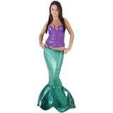 Disfraz Cola Brillante Sirena Mágica