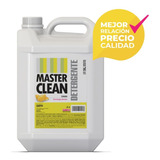 Detergente Concentrado Limón - Master Clean X 5lts