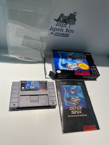 Supernova Super Nintendo Snes Original + Manual