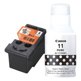 Kit Cabezal De Tinta Negra Bh-10 + Tinta Gi-11