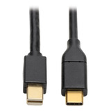 Cable Video Tripp Lite U444-006-mdp Usb C - Mini Dp 4k 1.8m 