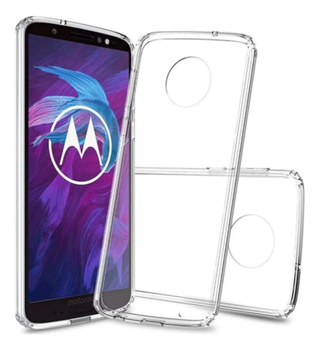 Funda Transparente O Satinada Para Moto G6 Plus 