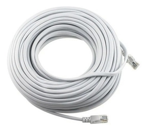 Cable De Red Categoría 5e 10m Conexión A Internet Rj45 Utp