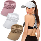 Gorra Visera Playera Deportiva Para Sol Dama