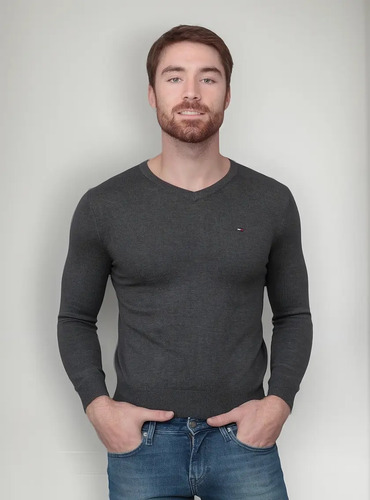 Tommy Hilfiger Suéter Caballero Cuello V Mod 0867868327