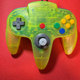 Control Nintendo 64 N64 Extreme Green Original
