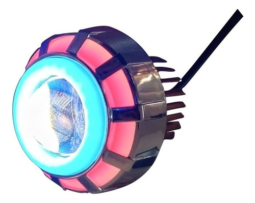 Farol Projetor Led Olhos Anjo Strobo 1200 Lumens