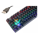 Teclado Gamer Mecanico Retroiluminado De Cable Usb K79 