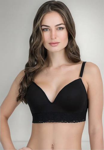 Bra Preformado Con Encaje. Brasjade 5258 | MercadoLibre