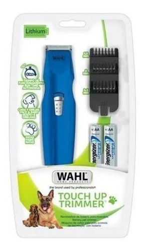 Recortadora Wahl Mascotas Touch Up Trimmer Usa Pilas