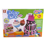 Juego De Masas Color Clay Fabrica De Tortas Full