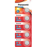 5 Baterias Panasonic Cr2032 3v  