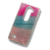 Funda Brillos Glow Para Celular LG Leon