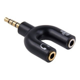 Cable Adaptador Plug 3,5 A Auriculares Y Microfono Xl