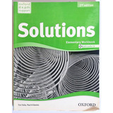 Solutions Elementary - Workbook + Cd 2nd Edition - Oxford