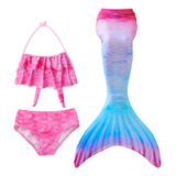 Nasjac Trajes De Baño De Para Niñas Sirena Para Nadar