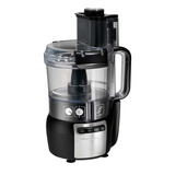 Procesador De Alimentos Hamilton Beach Stack & Snap 70720 450w Negra Y Inoxidable 120v