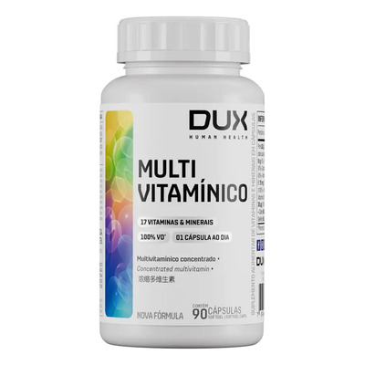 Multivitamínico 90 Cápsulas Dux Nutrition Polivitamínico | MercadoLivre
