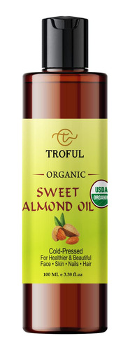 Troful Aceite Organico De Almendras Dulces  Aceite Portador