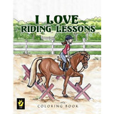 Libro I Love Riding Lessons Coloring Book - Sallas, Ellen