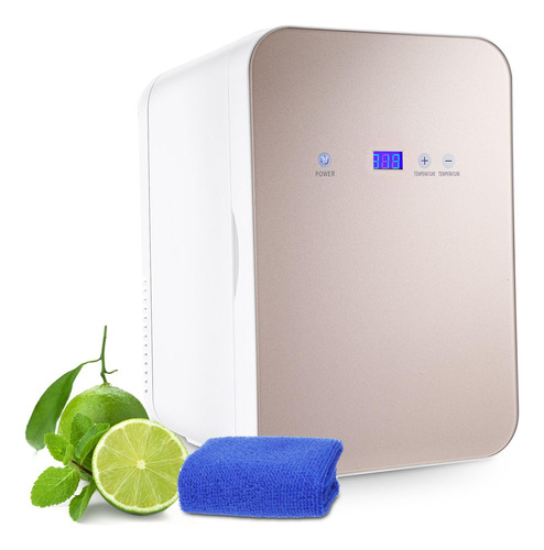 Tujoe Mini Refrigerador De 8l Para Dormitorio, Automovil, Of