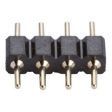 Conector De 4 Pines Macho Macho Para Tiras Rollo Rgb 5050