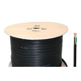 Cable Liso Sin Estrías Uso Rudo 3x18 Con 100m Para Lámparas