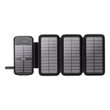 Painel Solar Portátil Powerbank 43800mah Recarga Rápida Qi 3