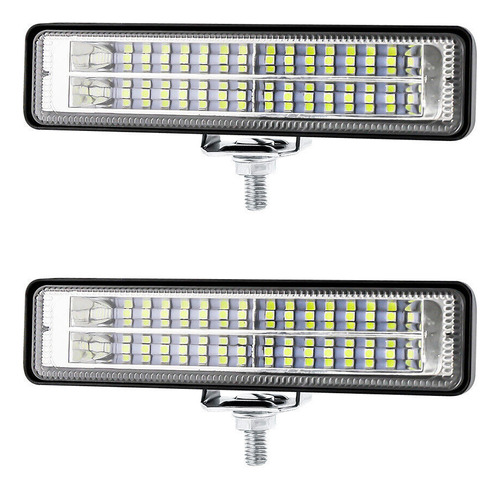 Barra Led Cree 83w Barra Luz Flood Moto Auto Camioneta X 2