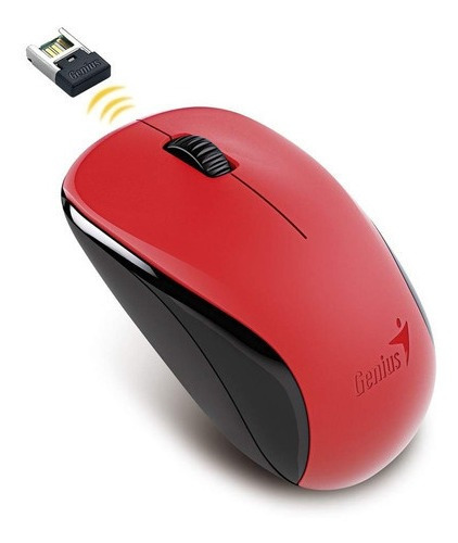 Mouse Inalámbrico Genius  Nx-7000 Nx 7000 Rojo Verde 