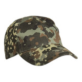 Gorro Jockey Militar Camuflado Flecktarn