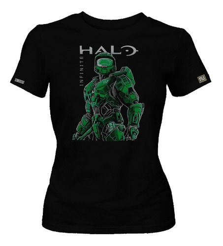 Camiseta Halo Infinite Video Juego Serie Poster Mujer Dbo