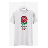 Remera Picton England Blanca Rosa Inglaterra Casual Rwc2023