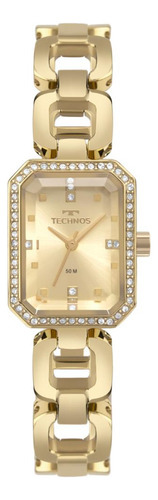 Relógio Technos Feminino 2036mtf/1d Bracelete Dourado