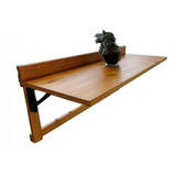 Mesa Barra Balcon Madera Rebatible