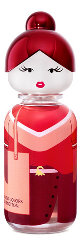 Benetton Sisterland Red Rose 80ml Edt Perfume - Mujer Volumen De La Unidad 80 Ml