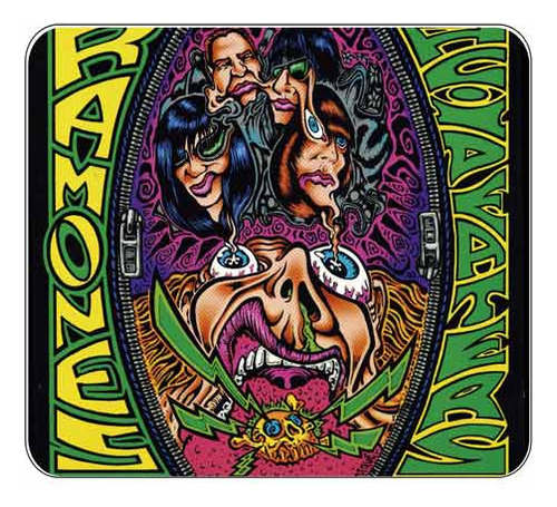 Mousepad Ramones Disco Musica Rock Personalizado Regalo 1267