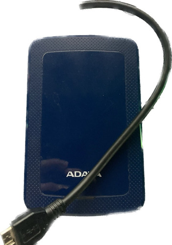 Adata Disco Duro Externo Hdd Hv300, 2 Tb, Azul, Usb 3.1, 