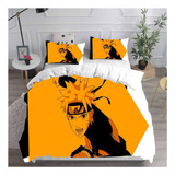 Funda De Almohada Anime Bedding Uzumaki Naruto, Individual A