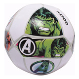 Balón De Fútbol Golty Avengers Cosido A Máquina No.5 Color Blanco